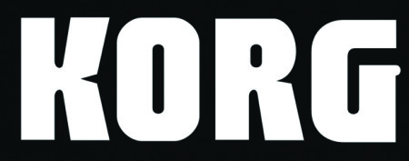 Korg logo - SILVER