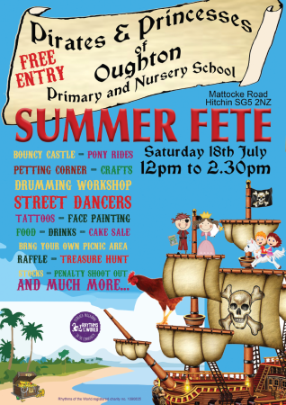 Pirates & Princesses of Oughton Primary and Nursery School, Summer Fête